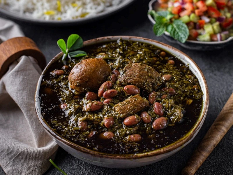 خورشت قورمه سبزی